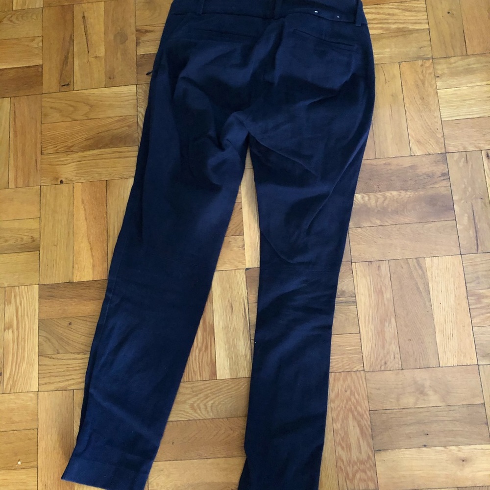 Navy Jcrew Winnie Pant Sz 00 - Picture 3 of 8